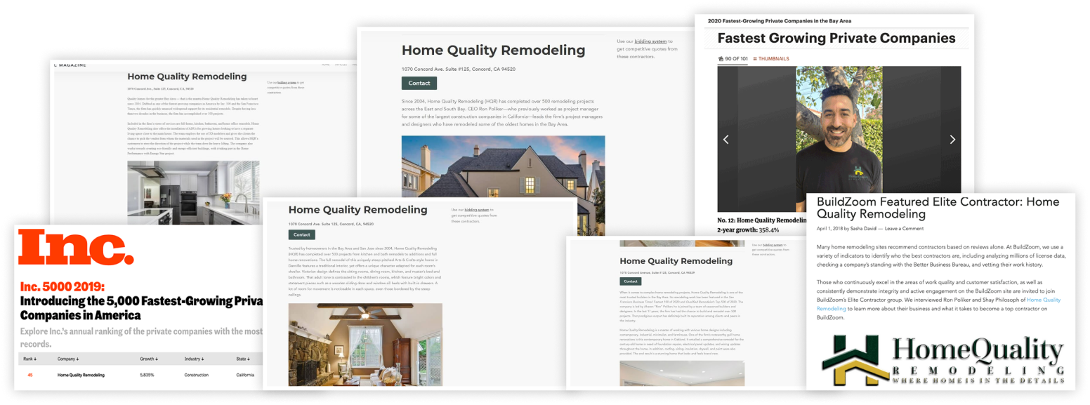 Home Quality Remodeling Inc. | GC & Home Remodeling, Accessory Dwelling Unit and Bathroom Remodeling